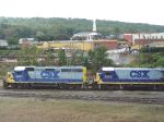 CSX 6061 and CSX 5907 staged and ready for yard service